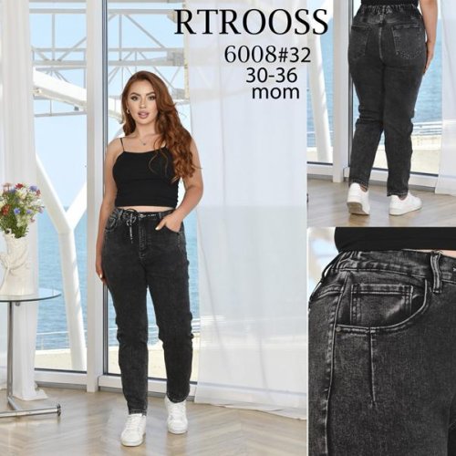 Джинсы Jeans Club (30-36) 6008 d.grey (деми) Jeans Club 6008 d.grey