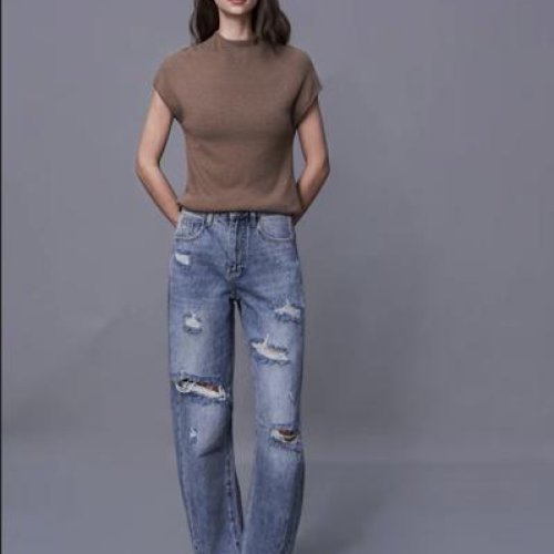 Джинсы Jeans Club (25-30) 6059 l.blue (деми) Jeans Club 6059 l.blue