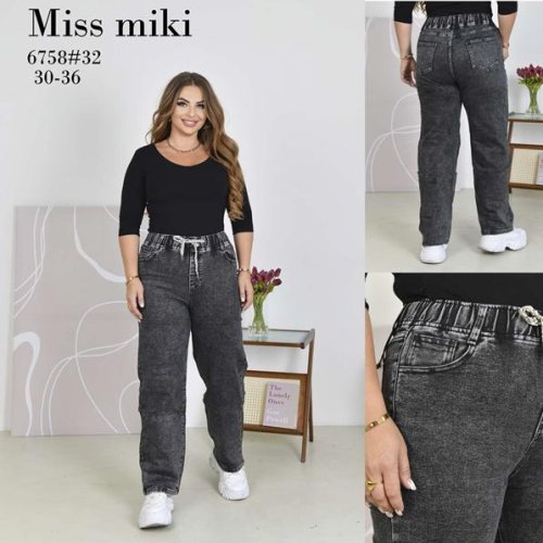 Джинсы Jeans Club (30-36) 6758 d.grey (деми) Jeans Club 6758 d.grey