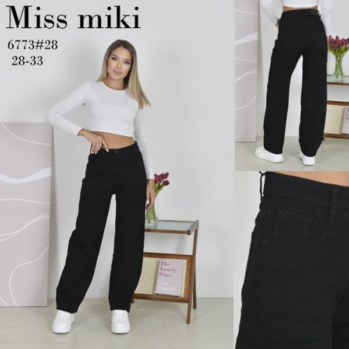 Джинсы Jeans Club (28-33) 6773 black (деми) Jeans Club 6773 black