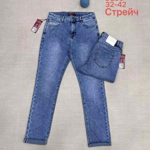 Джинсы Jeans Club (32-42) D285 blue (деми) Jeans Club D285 blue