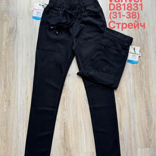 Джинсы Jeans Club (31-38) D81831 black (деми) Jeans Club D81831 black