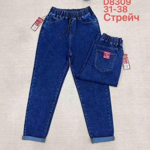 Джинсы Jeans Club (31-38) D8309 blue (деми) Jeans Club D8309 blue