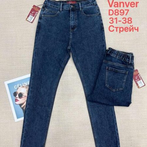 Джинсы Jeans Club (31-38) D897 blue (деми) Jeans Club D897 blue