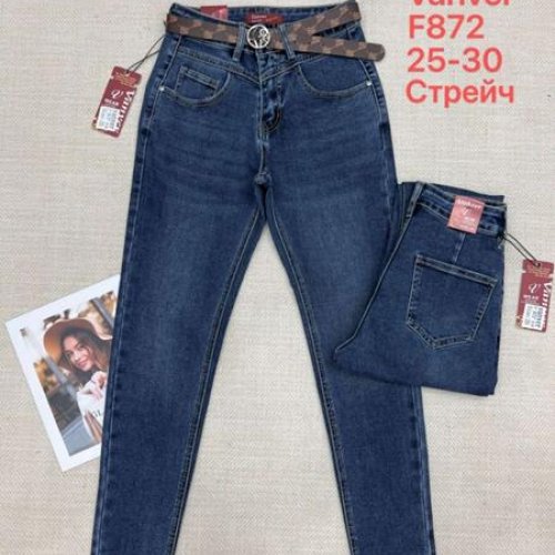 Джинсы Jeans Club (25-30) F872 navy (деми) Jeans Club F872 navy