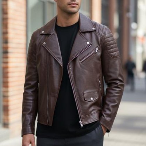 Куртка LiOpt (48-60) L05 brown (деми) LiOpt L05 brown