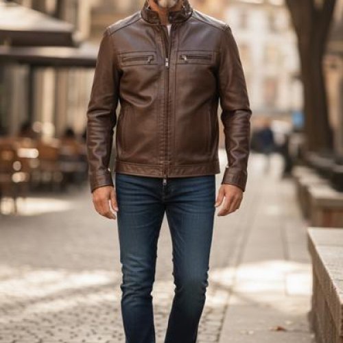 Куртка LiOpt (48-60) L13 brown (деми) LiOpt L13 brown