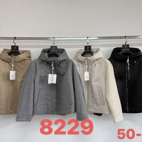 Куртка LiOpt (50-58) 8229 black (деми) LiOpt 8229 black