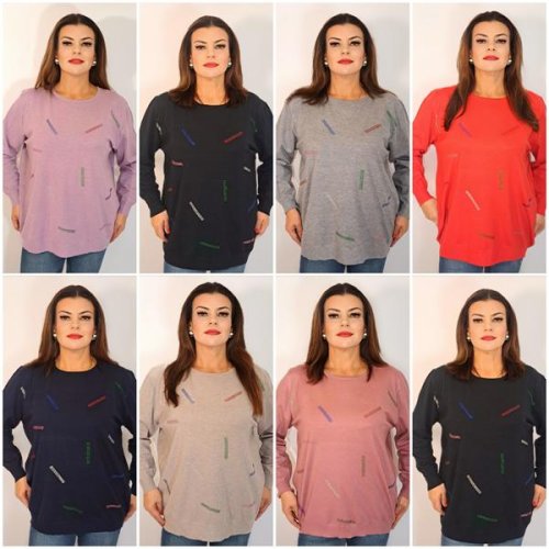 Свитер Biblos (56-60) 2282 mix (деми) Biblos 2282 mix