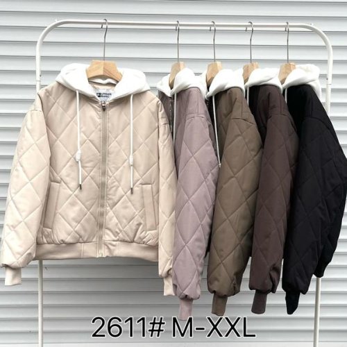 Куртка DGMD (M-XL) 2611 brown (деми) DGMD 2611 brown