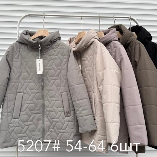 Куртка DGMD (54-64) 5207 brown (деми) DGMD 5207 brown