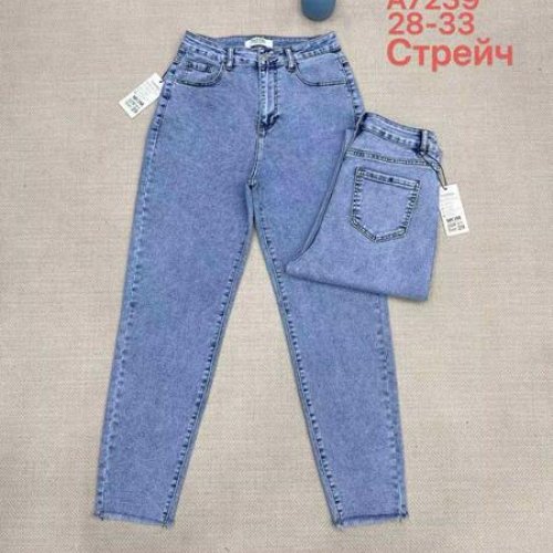 Джинсы Maxim Jeans (28-33) 7239 blue (деми) Maxim Jeans 7239 blue