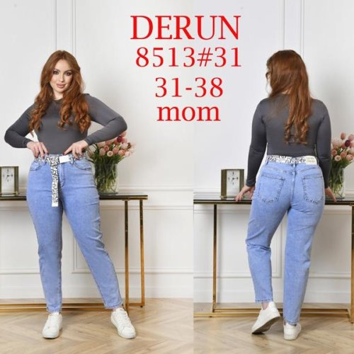 Джинсы Maxim Jeans (31-38) 8513 l.blue (деми) Maxim Jeans 8513 l.blue