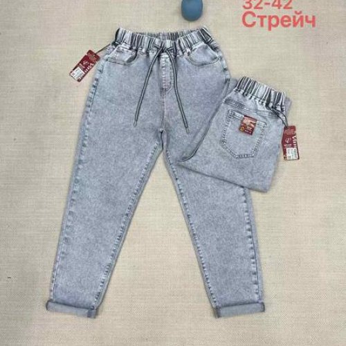 Джинсы Maxim Jeans (32-42) 112 l.grey (деми) Maxim Jeans 112 l.grey