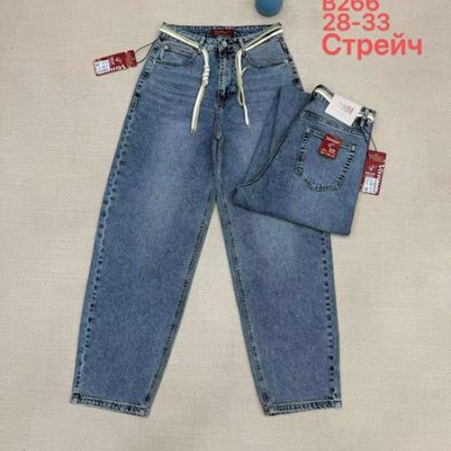 Джинсы Maxim Jeans (28-33) 266 blue (деми) Maxim Jeans 266 blue