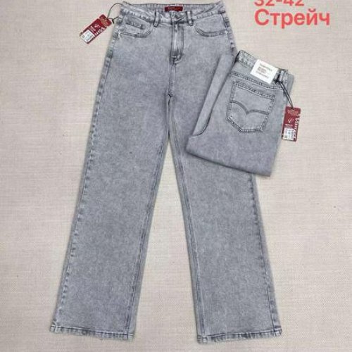 Джинсы Maxim Jeans (32-42) 105 l.grey (деми) Maxim Jeans 105 l.grey