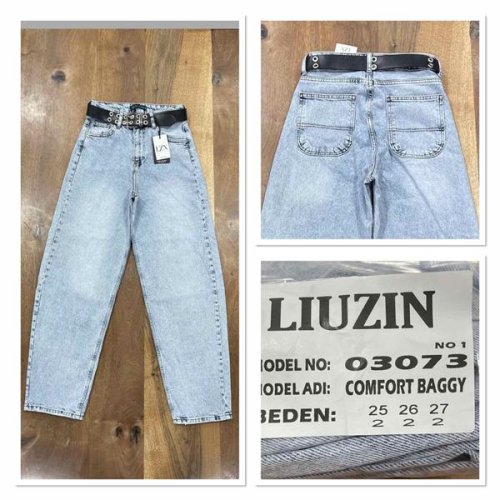 Джинсы Maxim Jeans (25-27) 03073-1 l.blue (деми) Maxim Jeans 03073-1 l.blue