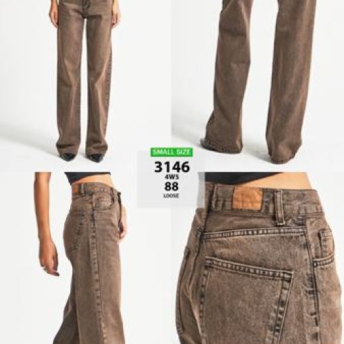 Джинсы Maxim Jeans (32-36) 3146 brown (деми) Maxim Jeans 3146 brown