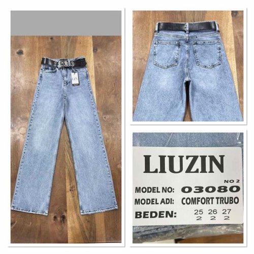 Джинсы Maxim Jeans (25-27) 03080-2 l.blue (деми) Maxim Jeans 03080-2 l.blue