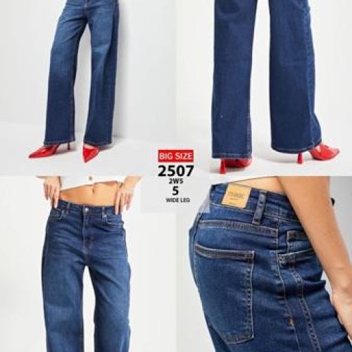 Джинсы Maxim Jeans (38-48) 2507-5 navy (деми) Maxim Jeans 2507-5 navy