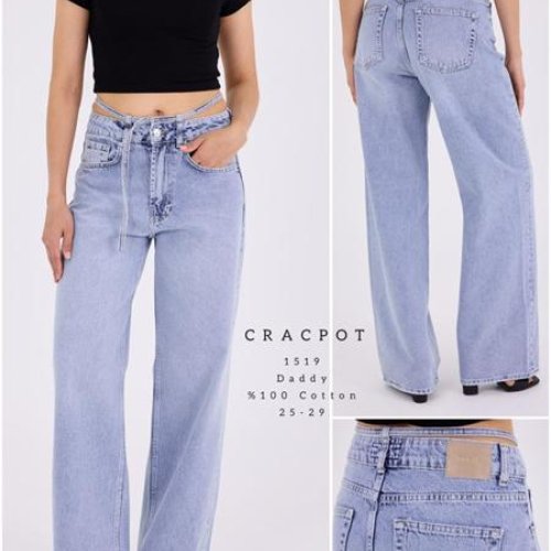 Джинсы Maxim Jeans (25-29) 1519 l.blue (деми) Maxim Jeans 1519 l.blue