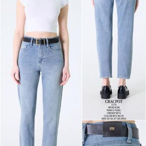 Джинсы Maxim Jeans (25-29) 1572 l.blue (деми) Maxim Jeans 1572 l.blue