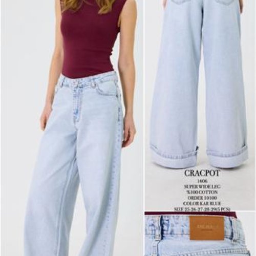 Джинсы Maxim Jeans (25-29) 1606 l.blue (деми) Maxim Jeans 1606 l.blue