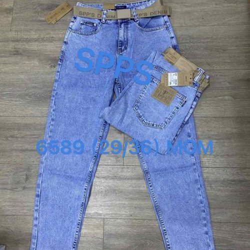 Джинсы Maxim Jeans (29-36) 6589 l.blue (деми) Maxim Jeans 6589 l.blue