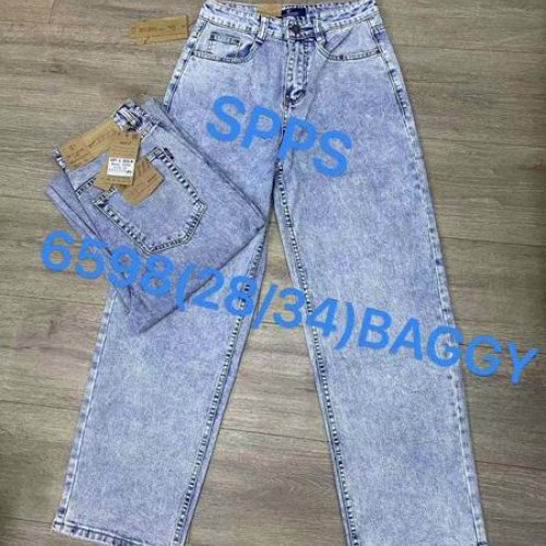 Джинсы Maxim Jeans (28-34) 6598 l.blue (деми) Maxim Jeans 6598 l.blue