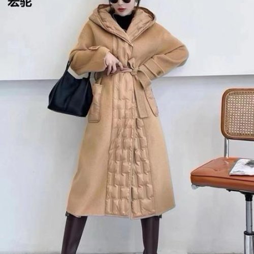 Пальто DIVO (M-L) 22102 d.beige (деми) DIVO 22102 d.beige