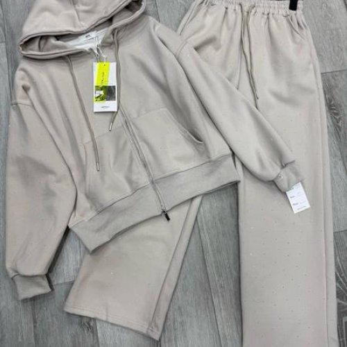 Костюм спорт DIVO (one size) 8202 beige (деми) DIVO 8202 beige