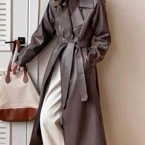 Плащ DIVO (M-XL) DV118 brown (деми) DIVO DV118 brown