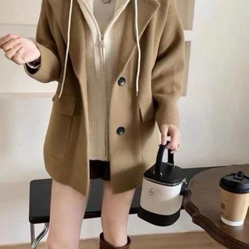 Пальто DIVO (one size) DV5 beige (деми) DIVO DV5 beige