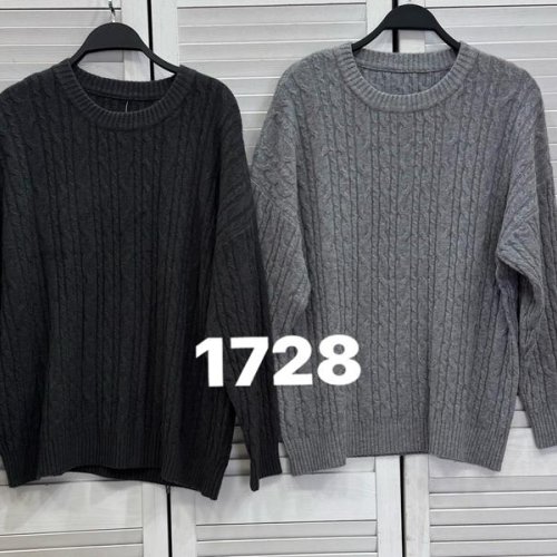 Свитер DIVO (one size) 1728 black (деми) DIVO 1728 black