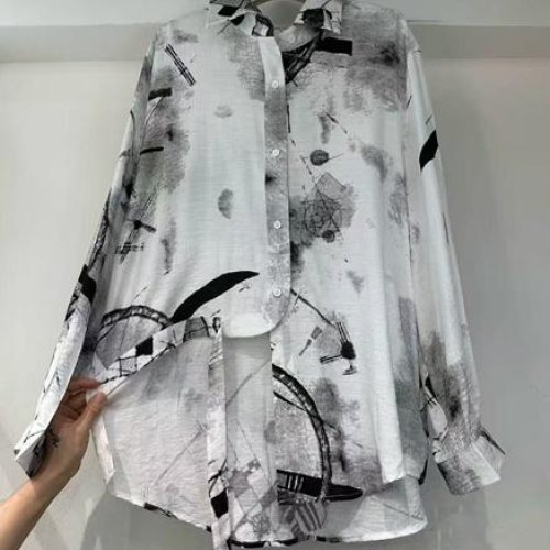 Блузка DIVO (one size) 21226 white (деми) DIVO 21226 white