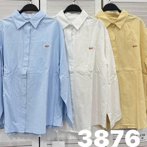 Рубашка DIVO (one size) 3876 l.blue (деми) DIVO 3876 l.blue