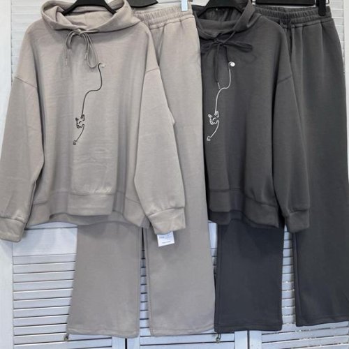 Костюм спорт DIVO (one size) DV313 d.grey (деми) DIVO DV313 d.grey