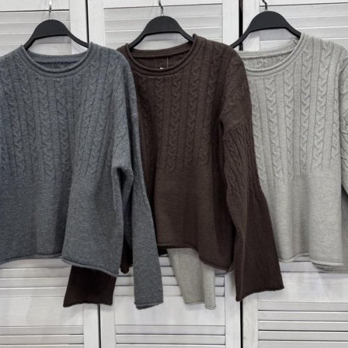 Свитер DIVO (one size) DV369 l.grey (зима) DIVO DV369 l.grey