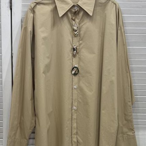 Рубашка DIVO (one size) DV384 beige (деми) DIVO DV384 beige