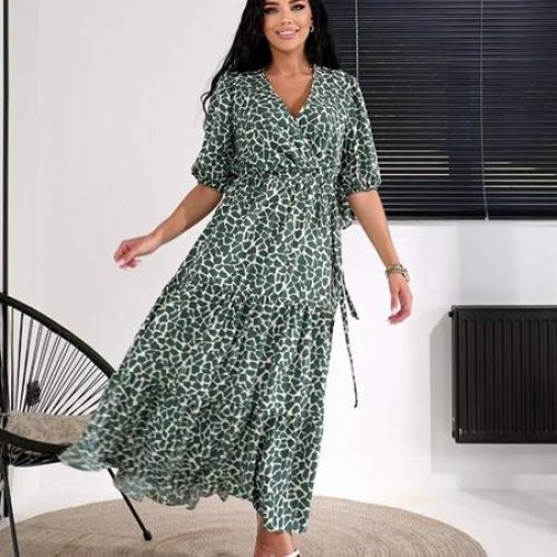 Платье Arina (42-50) 1620 green (лето) Arina 1620 green