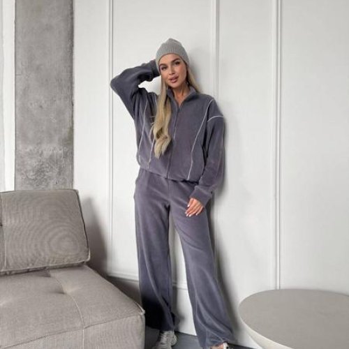 Костюм спорт Arina (42-52) 1683 grey (зима) Arina 1683 grey