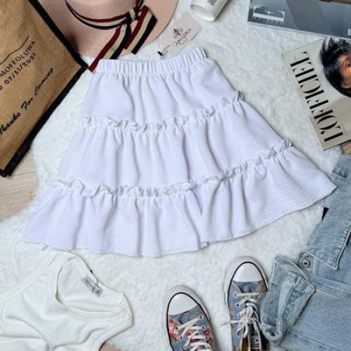 Юбка Arina (42-46) 2456 white (лето) Arina 2456 white