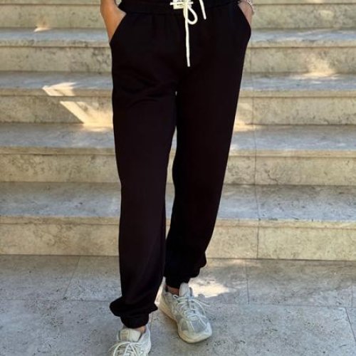 Штаны спорт Arina (44-48) 305 black (деми) Arina 305 black