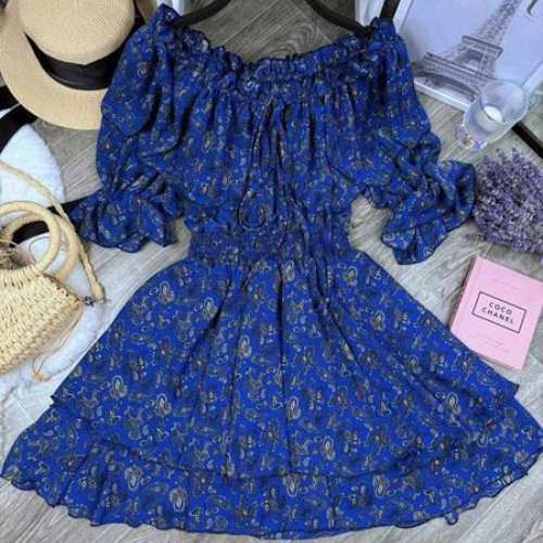 Платье Arina (42-48) 3114 blue (лето) Arina 3114 blue