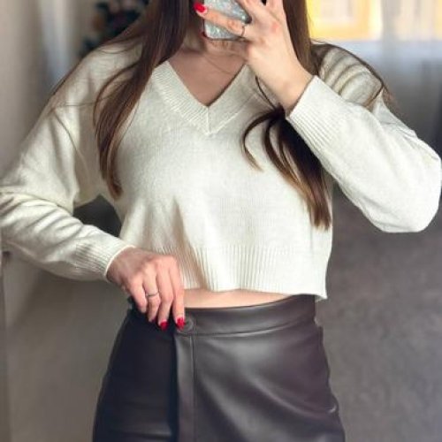 Юбка-шорты Arina (42-46) 1696 brown (лето) Arina 1696 brown