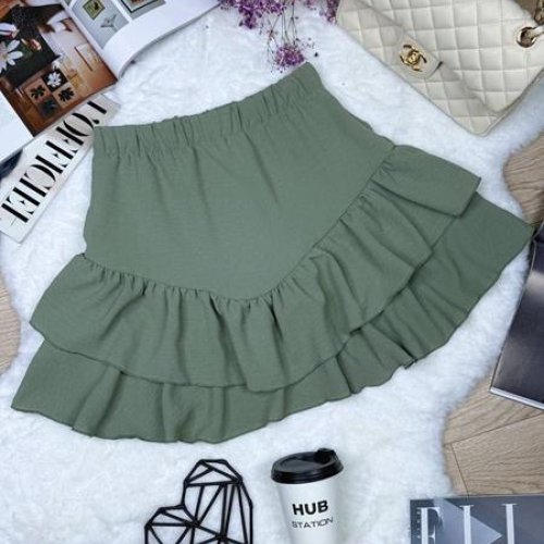 Юбка Arina (42-48) 2447 green (лето) Arina 2447 green