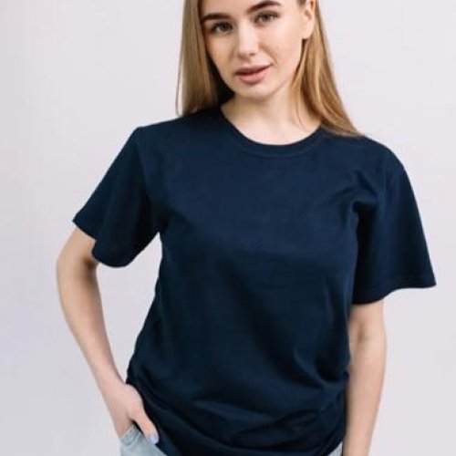 Футболка Sport style (M-2XL) 08 navy (лето) Sport style 08 navy