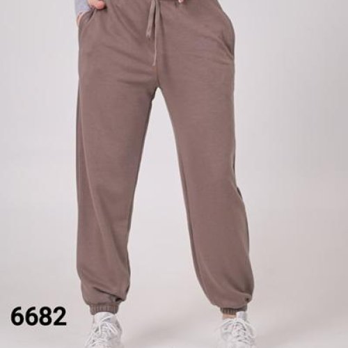 Штаны спорт MMC clothes (42-48) 6682 brown (деми) MMC clothes 6682 brown