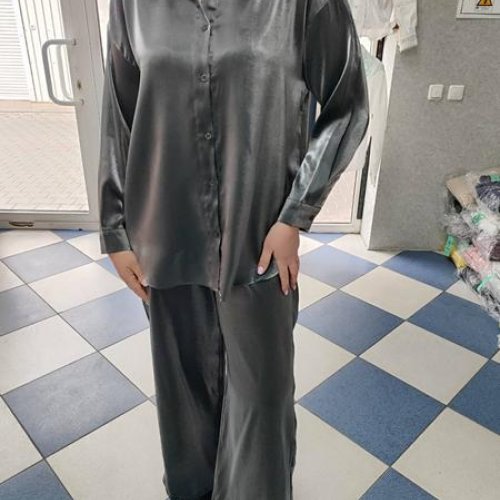 Костюм MMC clothes (2XL-5XL) 24002 grey (деми) MMC clothes 24002 grey