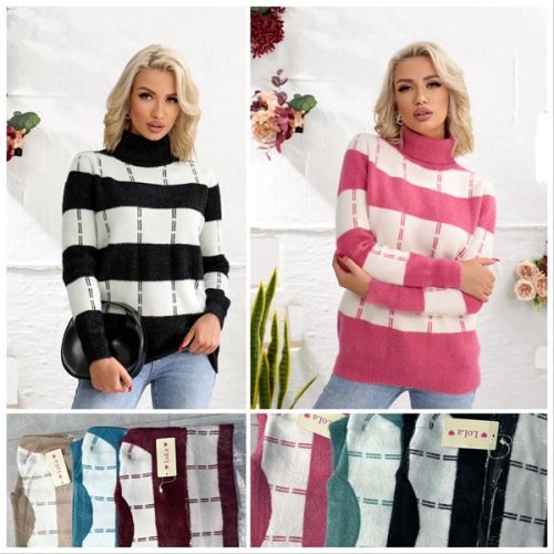 Свитер Lola (48-52) LL496 mix (зима) Lola LL496 mix